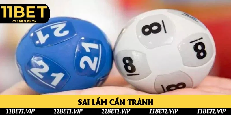 Những sai lầm cơ bản mà cá nhân nên tránh