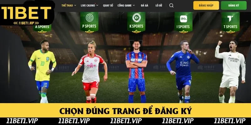 Chọn trang hoặc app phải đúng chính thống Chọn trang hoặc app phải đúng chính thống