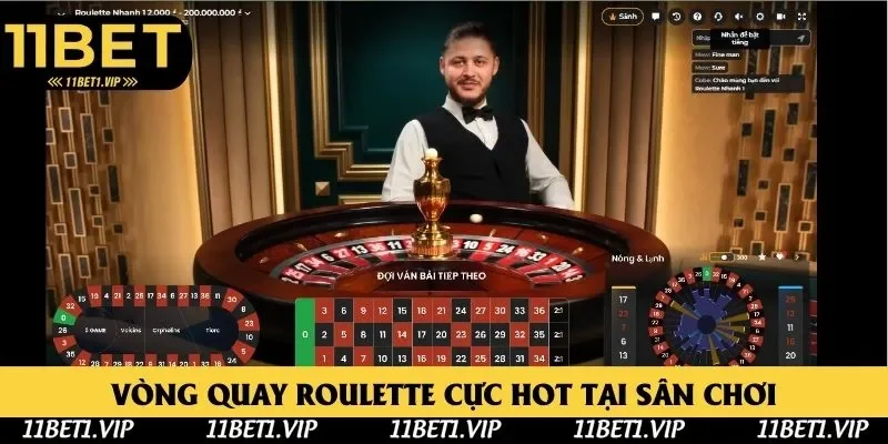 Roulette - Phiên bản đặc sắc tại casino 11bet Roulette - Phiên bản đặc sắc tại casino 11bet